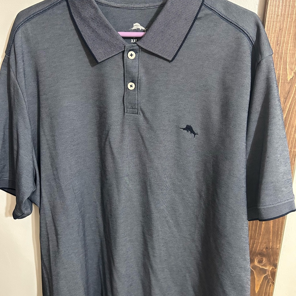 Tommy Bahama Charcoal Polo Shirt